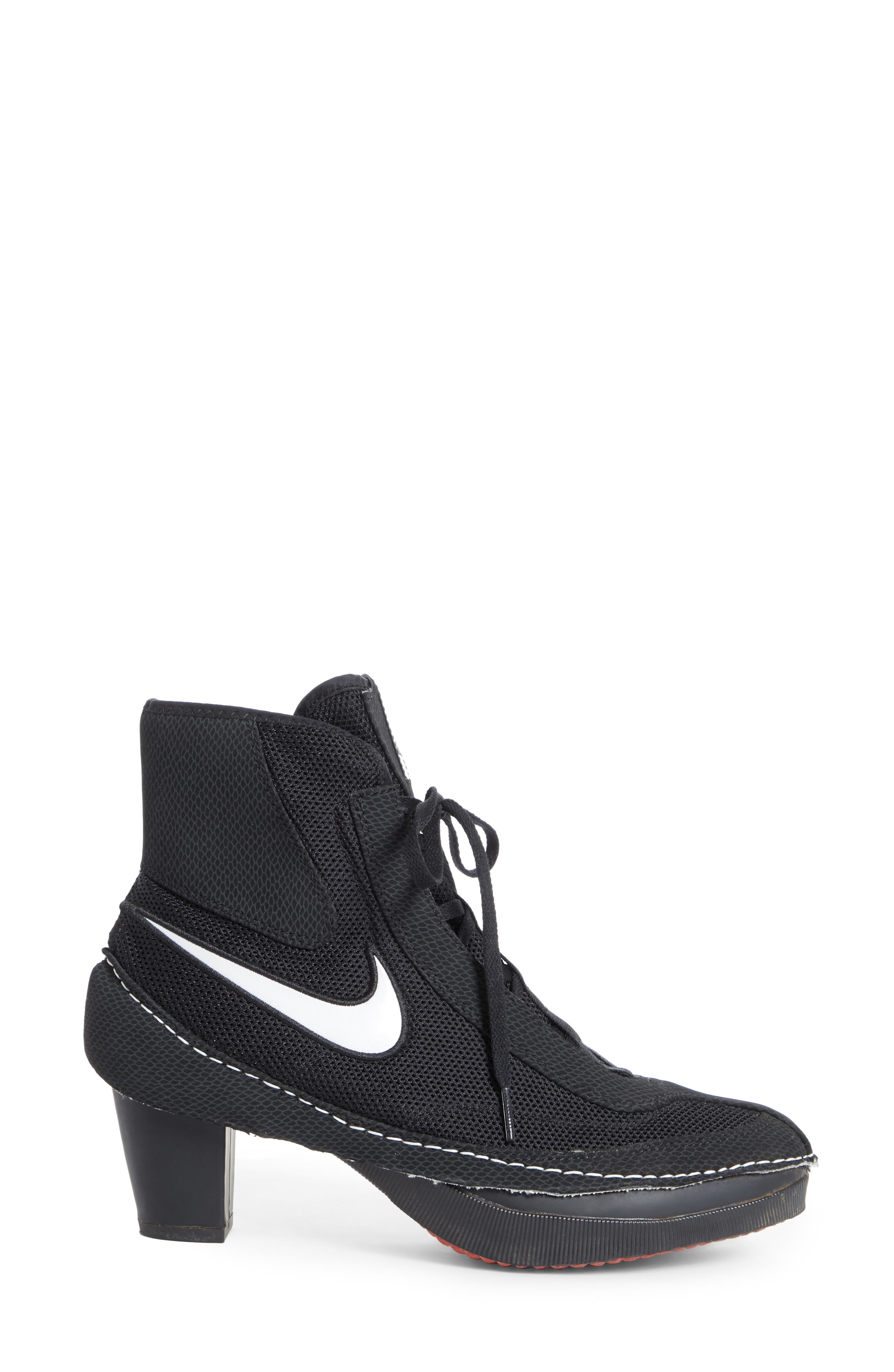 Comme des Garçons x Nike Heeled Bootie, Alternate, color, 