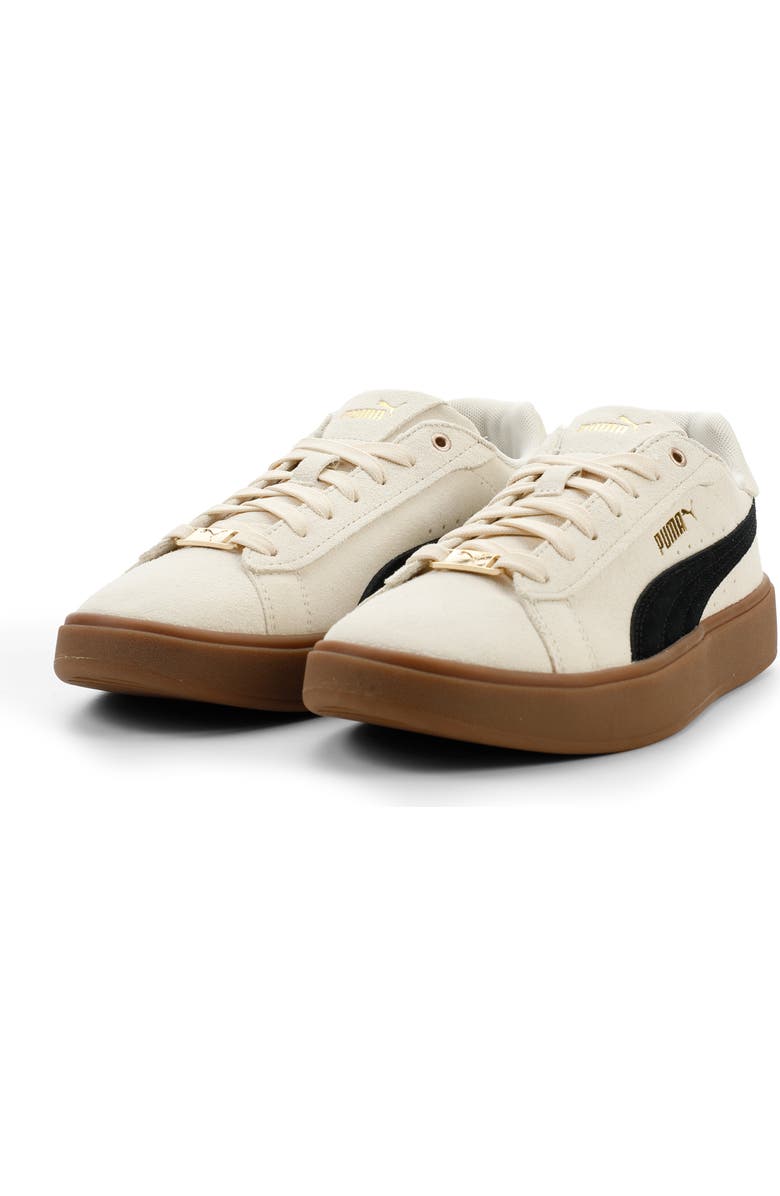 PUMA Aveline Sneaker, Main, color, Alpine Snow/ Black/ Gold