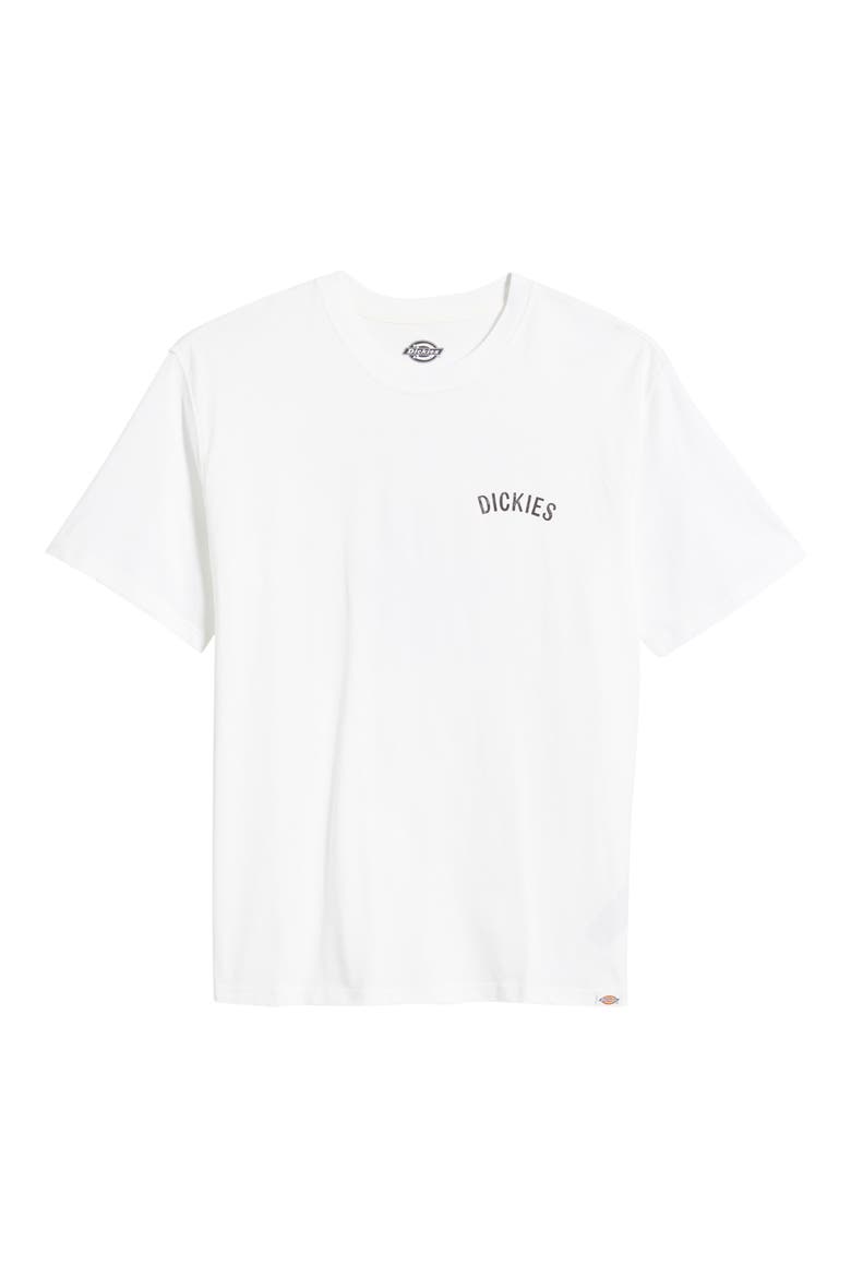 Snake Logo Graphic T-Shirt, Alternate, color, WHITE