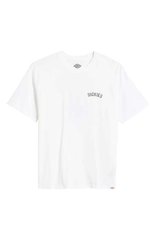 Dickies Snake Logo Graphic T-shirt In White
