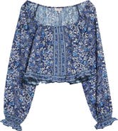 Ramy Brook Farah Floral Crop Pullover