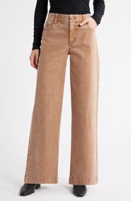 Wit & Wisdom 'Ab'Solution Sam High Waist Wide Leg Jeans