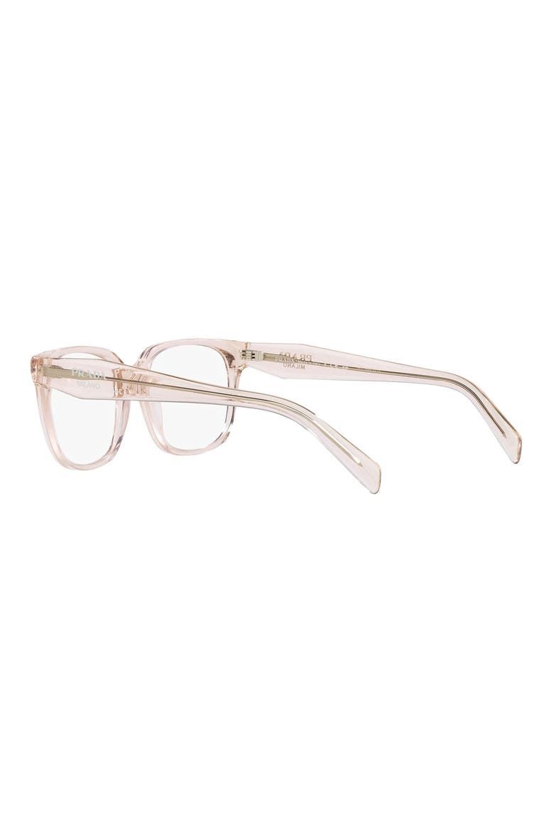 54mm Rectangular Optical Glasses, Alternate, color, CRYSTAL