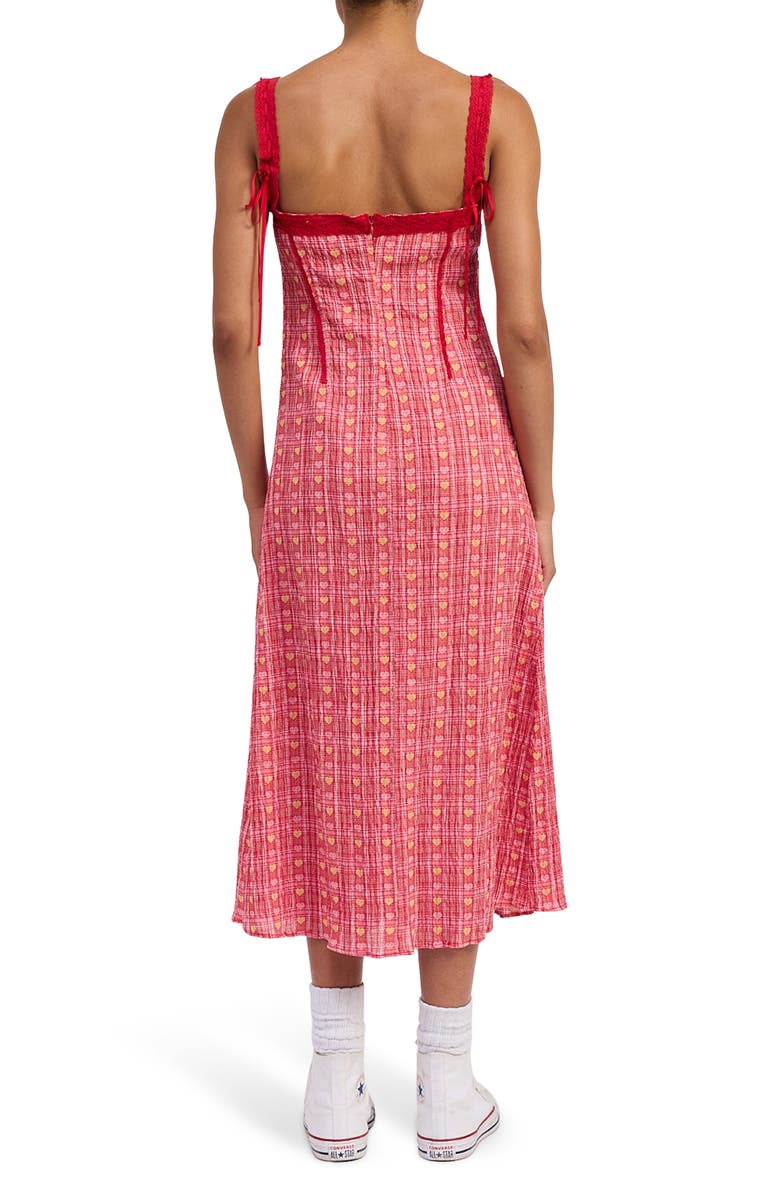 JACQUIE THE LABEL Anya Midi Dress, Alternate, color, 