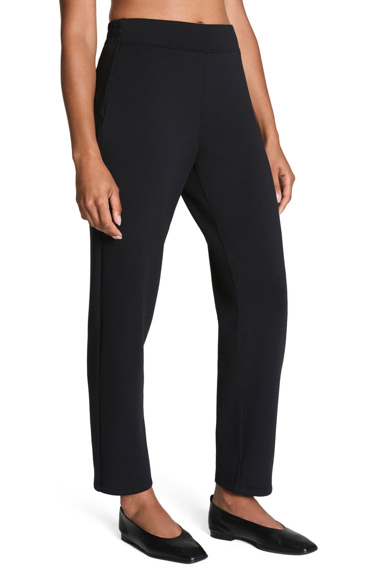 AirEssentials Straight Leg Ankle Pants, Main, color, VERY BLACK