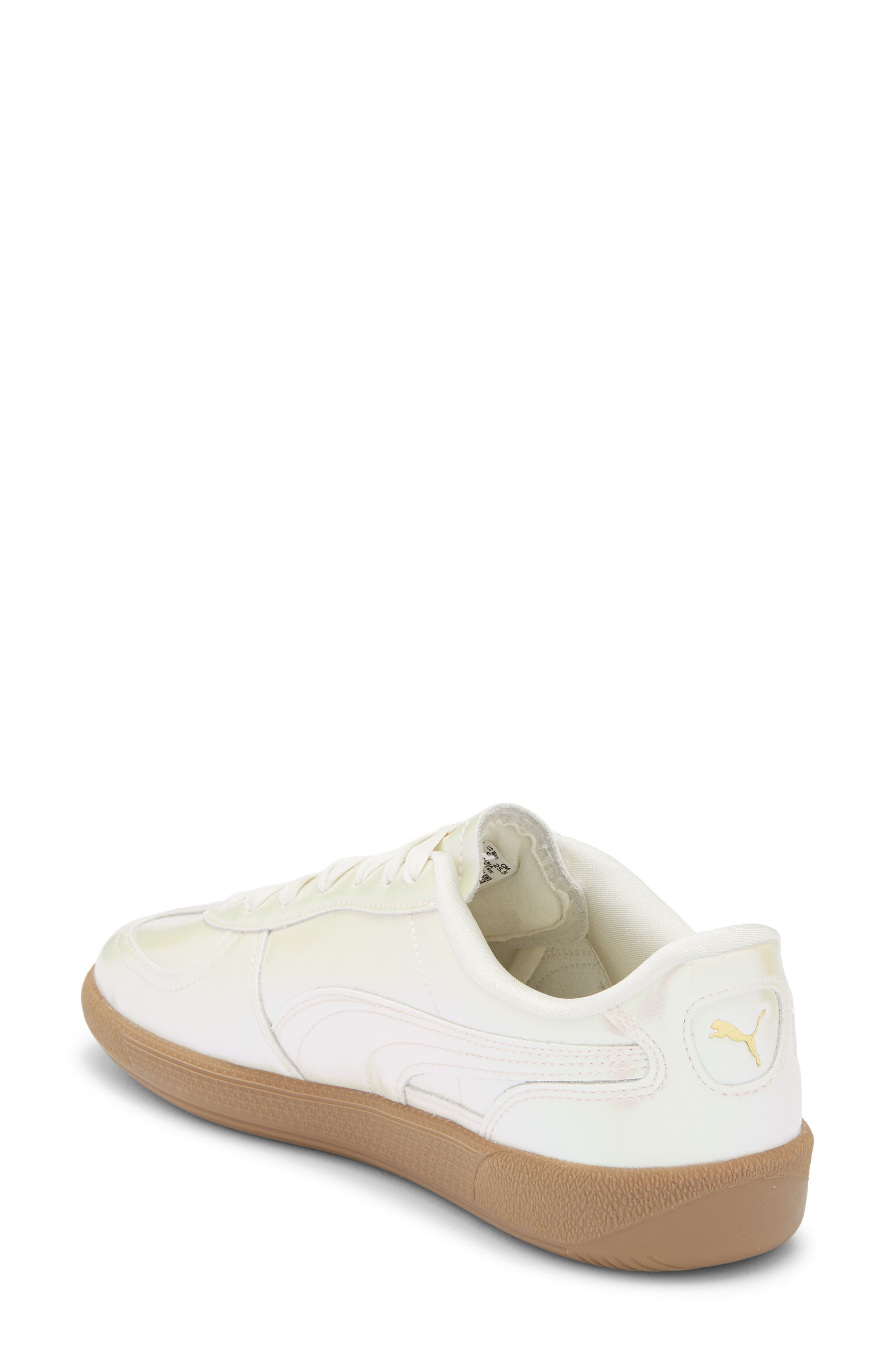 PUMA Palermo Sneaker, Alternate, color, Warm White/ Puma Gold