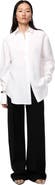 Another Tomorrow LINEN OVERSIZED MENS SHIRT