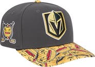 New Era Men's New Era Grey Vegas Golden Knights Mascot Visor 9SEVENTY Adjustable Hat