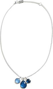 Ippolita Wonderland 3-Stone Charm Necklace