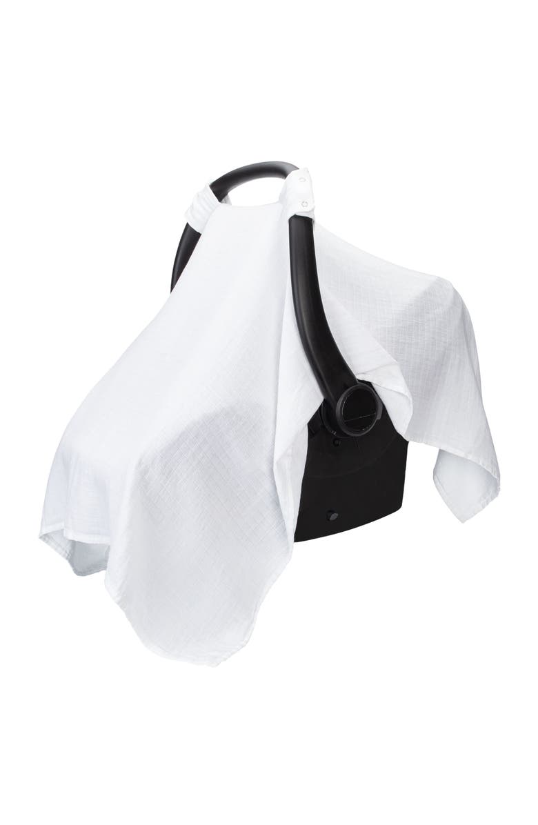 Comfy Cubs Baby Car Seat Cover, Main, color, White