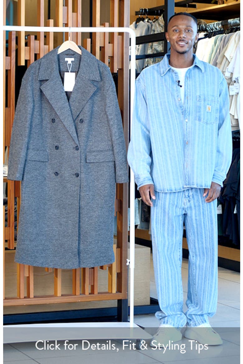 Double Breasted Long Coat video