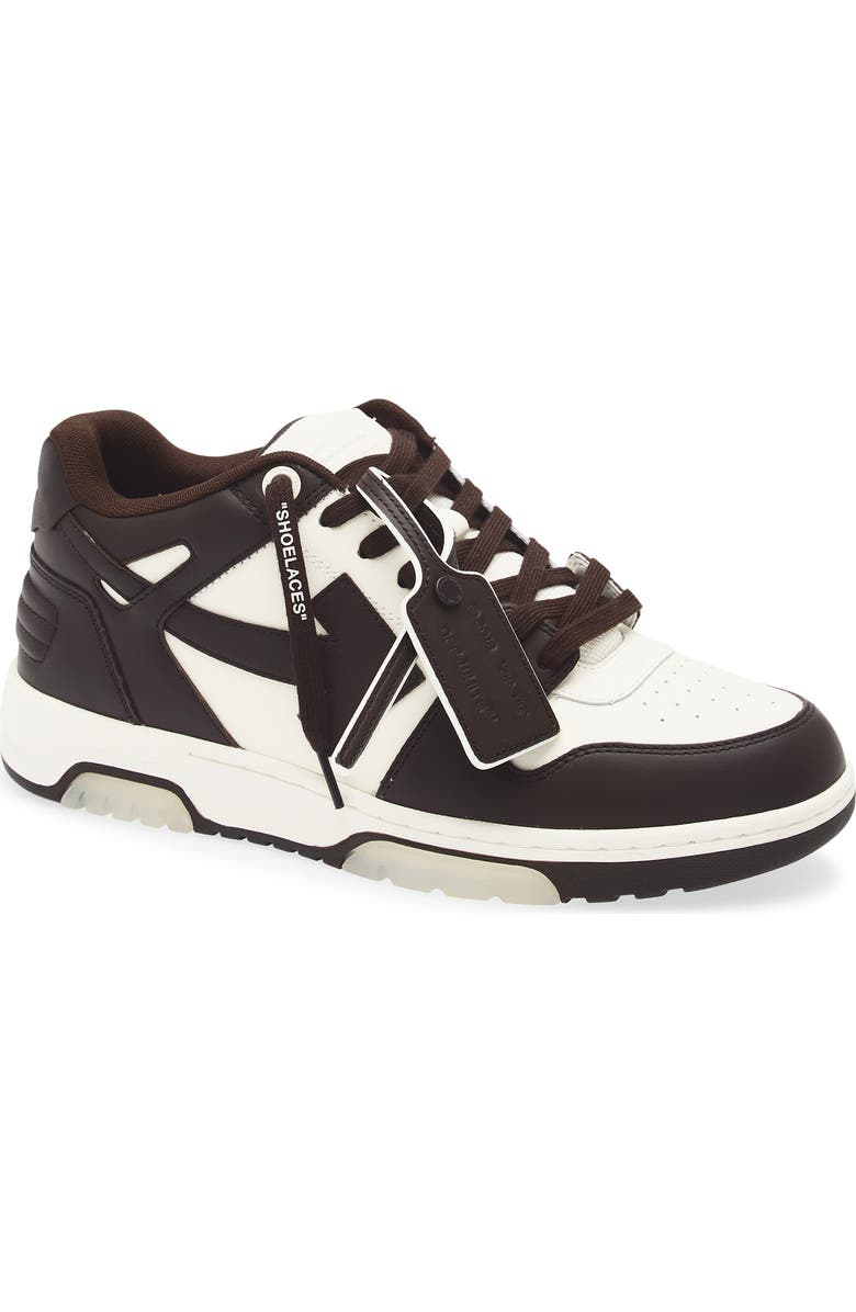 Off-White Out of Office Sneaker, Main, color, Chocolate - Cream