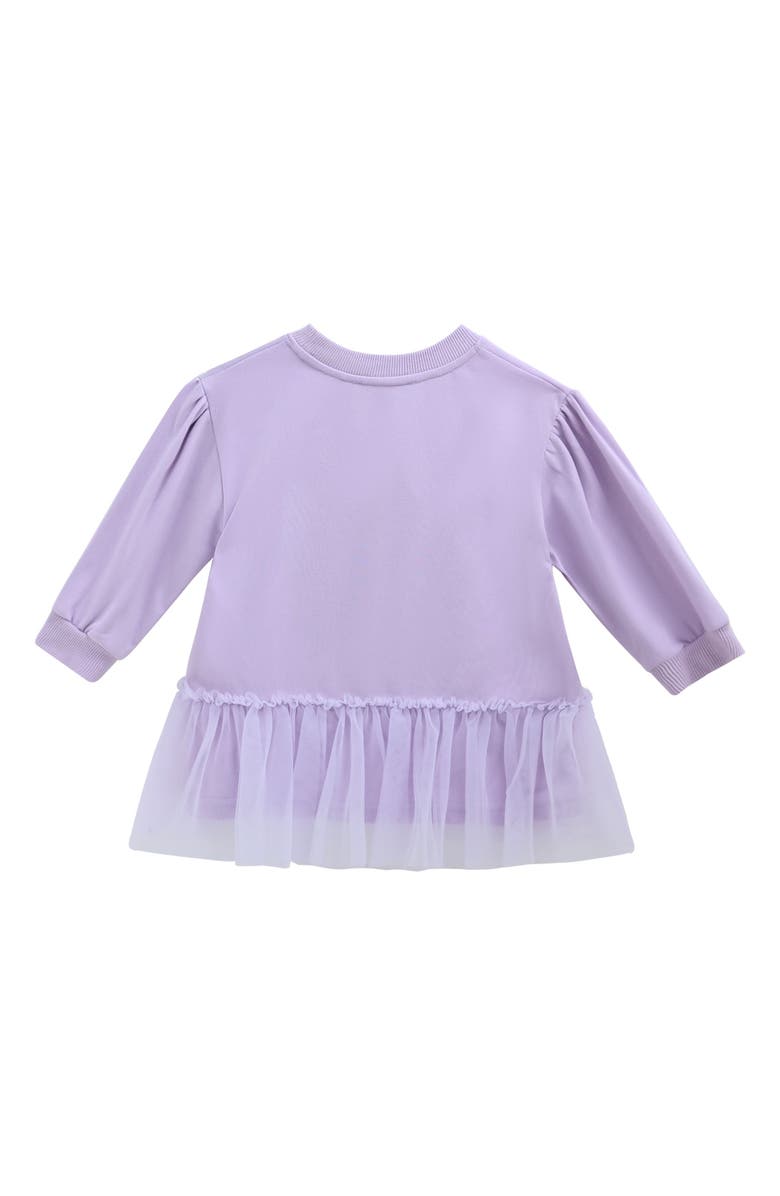 Mimi Tutu Heart Bow Dress, Alternate, color, Purple
