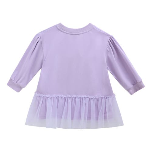 Mimi Tutu Heart Bow Dress In Purple