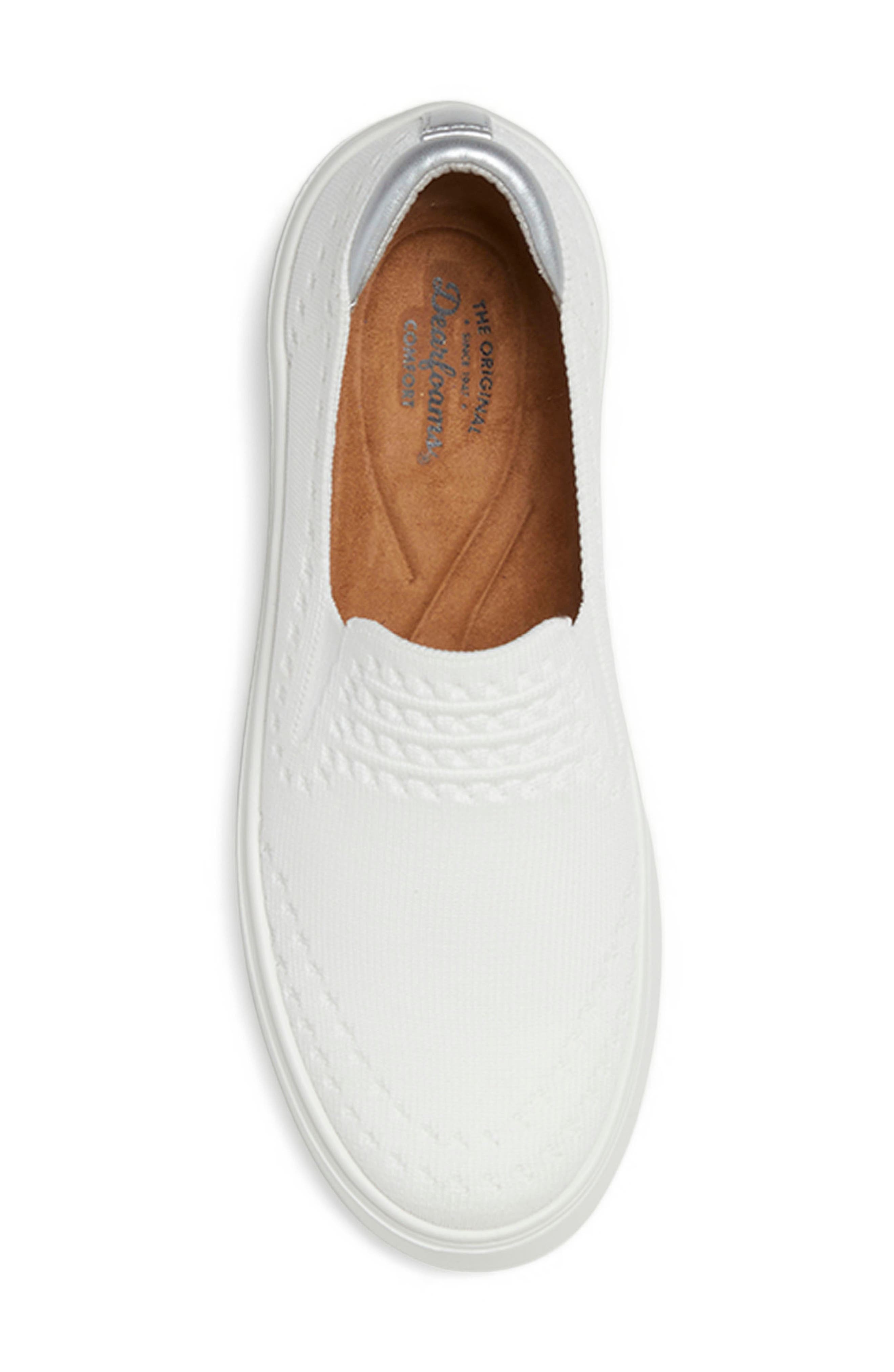 Sophie Knit Slip-On Sneaker, Alternate, color, WHITE 2