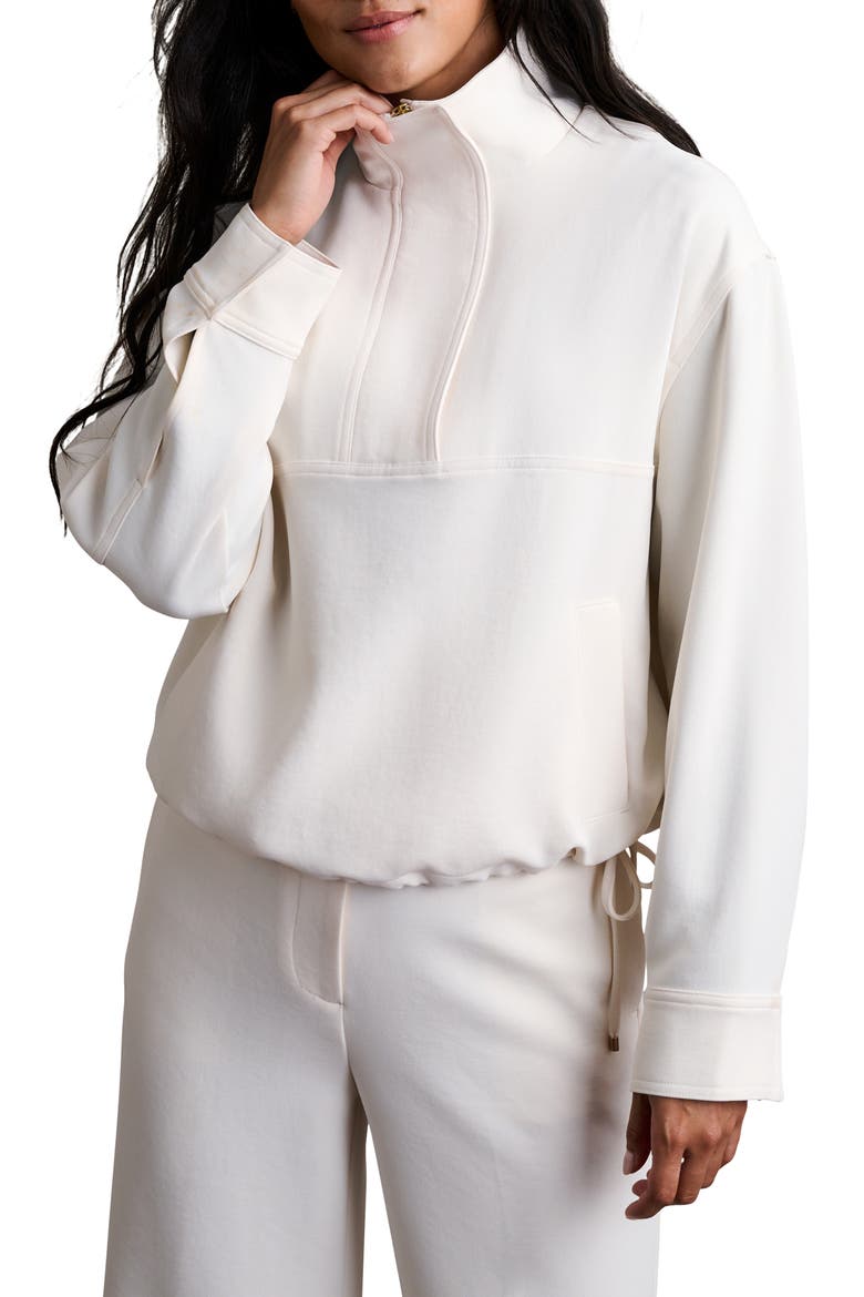 Uptown Performance Anorak, Main, color, OFF WHITE