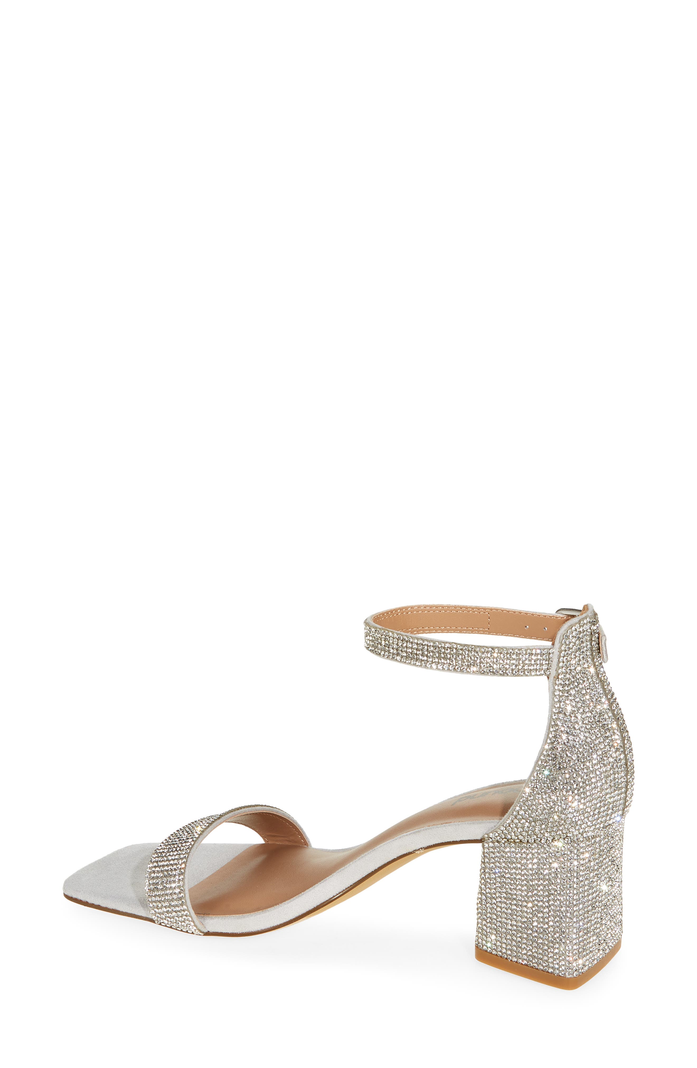 Abound Finn Rhinestone Sandal, Alternate, color, Silver Stone