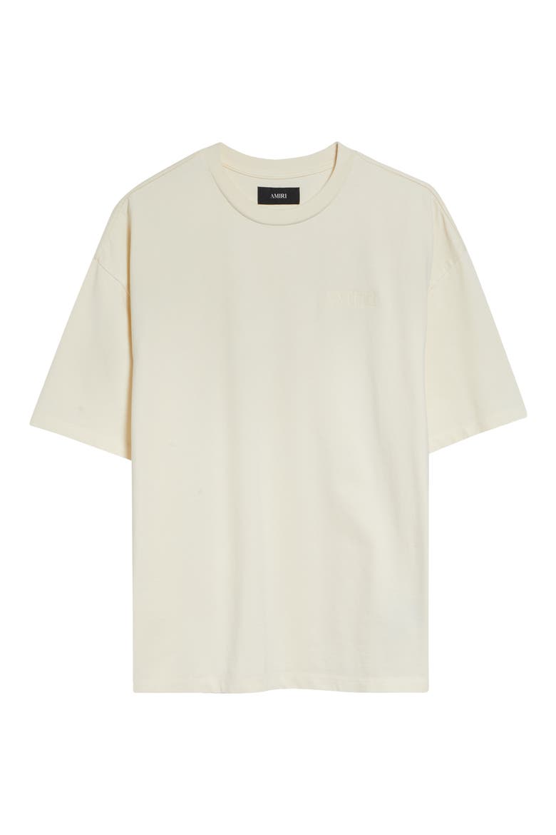 Oversize Gradient MA Bandana Patch Appliqué Skate T-Shirt, Alternate, color, IVORY