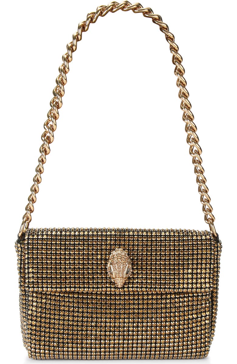 Kurt Geiger London Small Party Shoulder Bag, Main, color, Gold