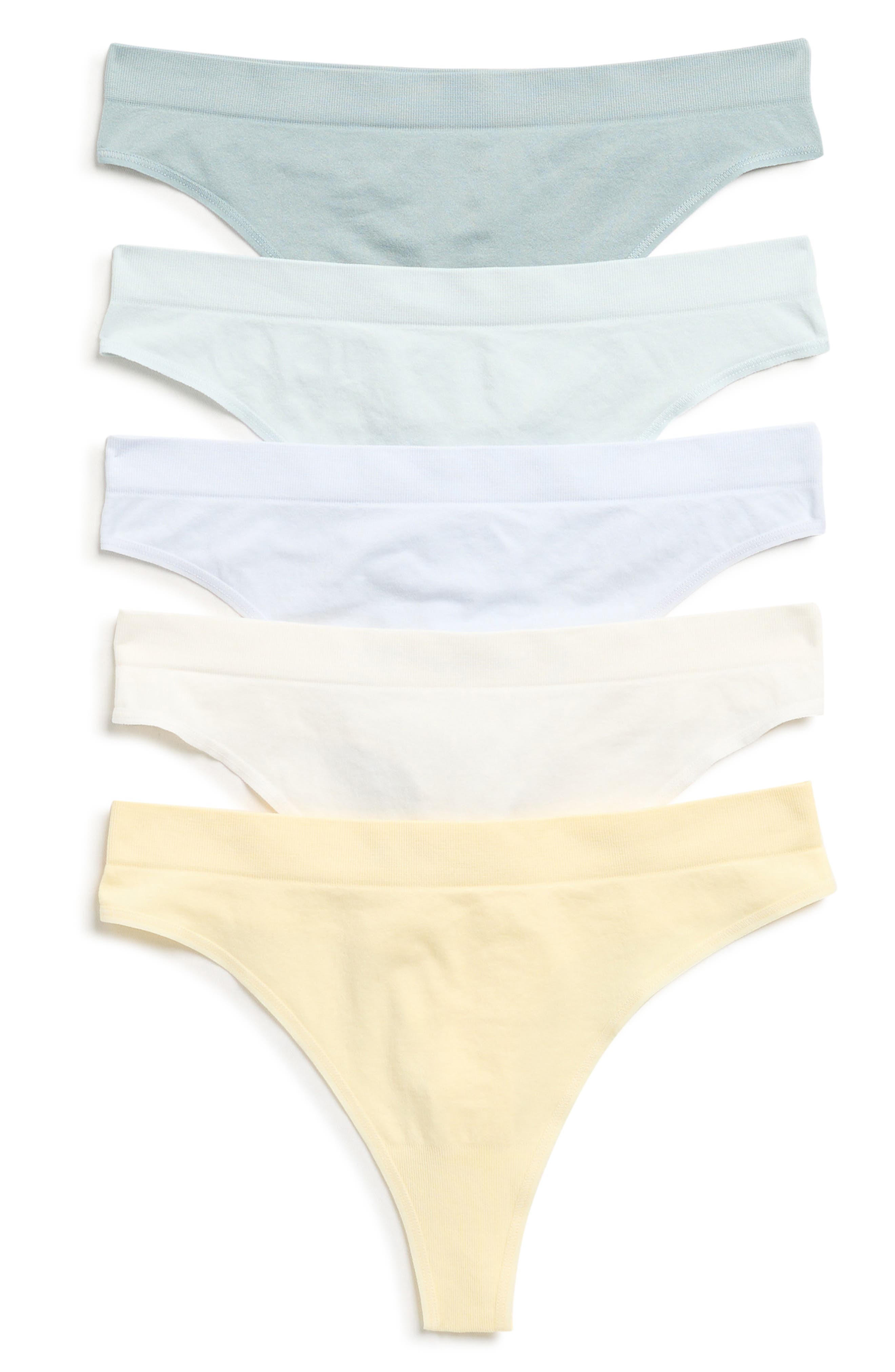 NORDSTROM RACK 5-Pack Everyday Seamless Thongs