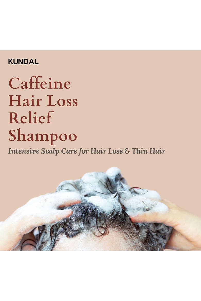 Caffeine Scalp Care Shampoo White Musk 2 Pack, Alternate, color, 500ml x 2