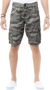 XRAY Belted Bermuda Cargo Shorts