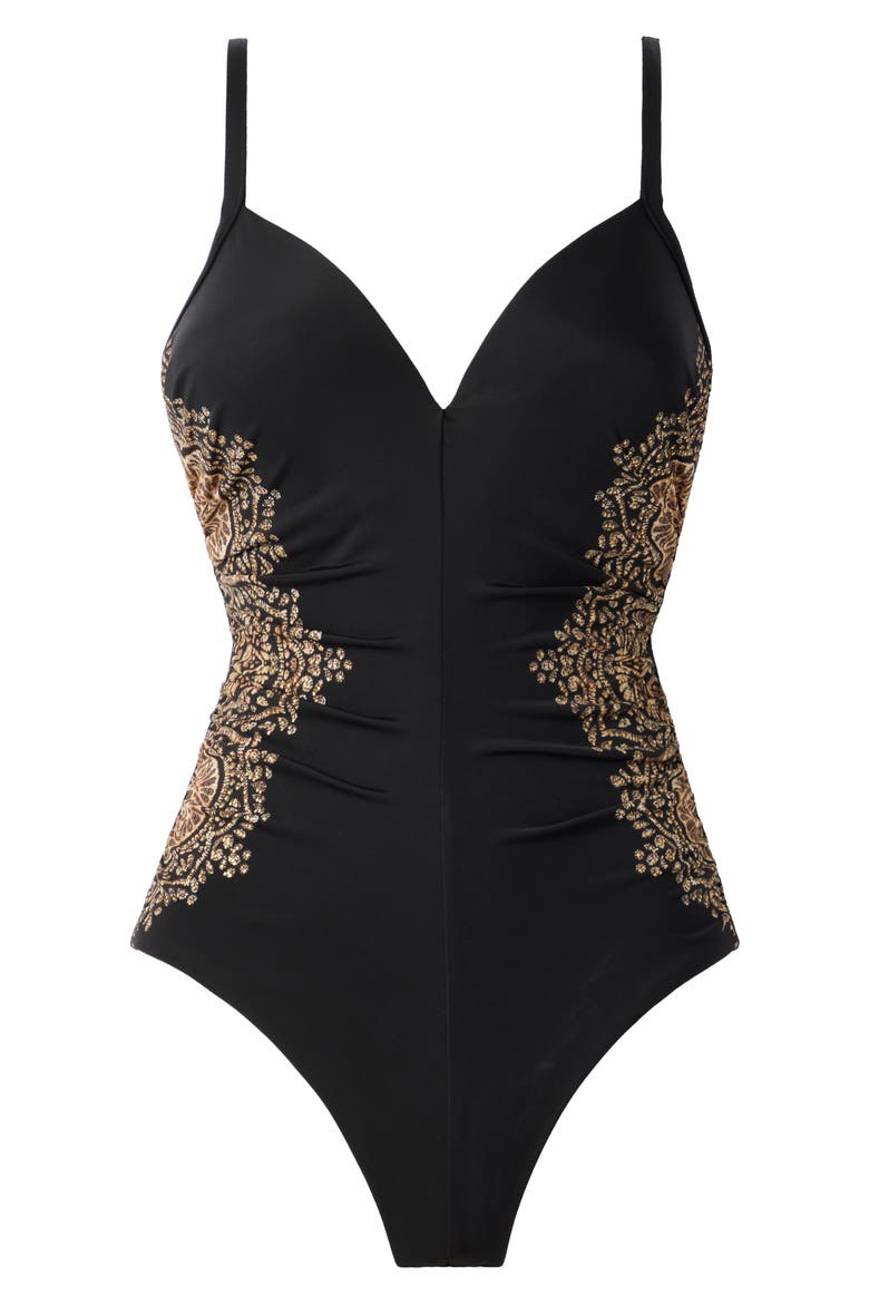 Cappadocia Temptation One-Piece Swimsuit, Alternate, color, BLUE MULTI
