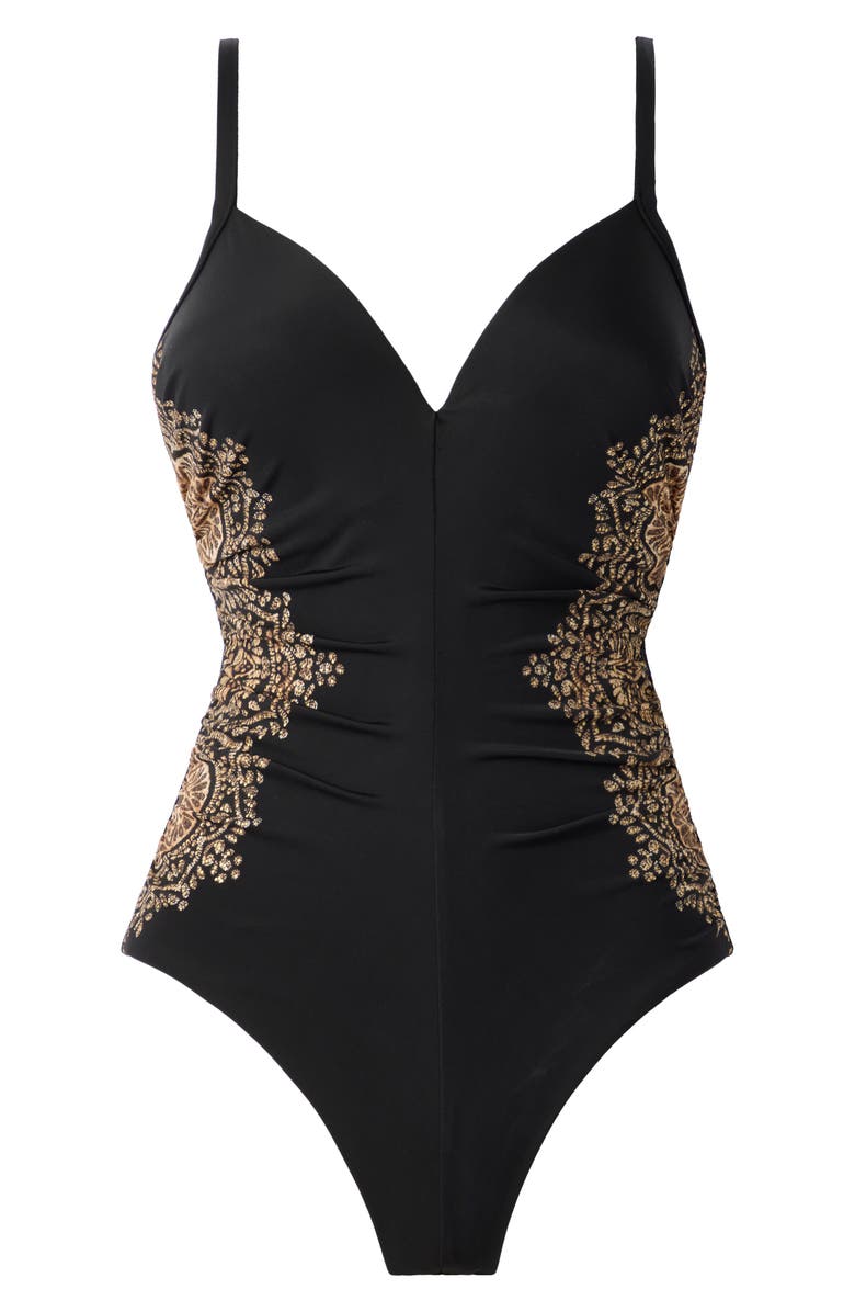 Miraclesuit<sup>®</sup> Cappadocia Temptation One-Piece Swimsuit, Alternate, color, Blue Multi