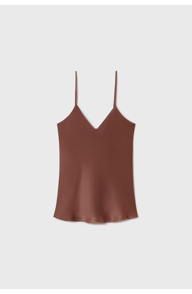 SILK LAUNDRY Bias Cut Cami, Main, color, Root