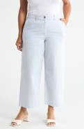 Caslon® Easy Straight Leg Crop Pants