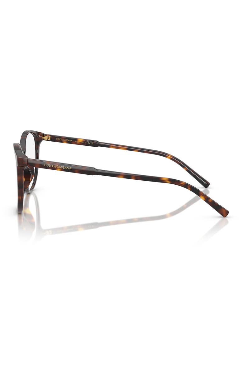 52mm Butterfly Optical Glasses, Alternate, color, HAVANA BROWN PEARL / DEMO LENS
