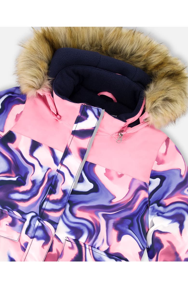 Deux par Deux Two-Piece Discover Snowsuit with Jacket, Alternate, color, Navy Blue