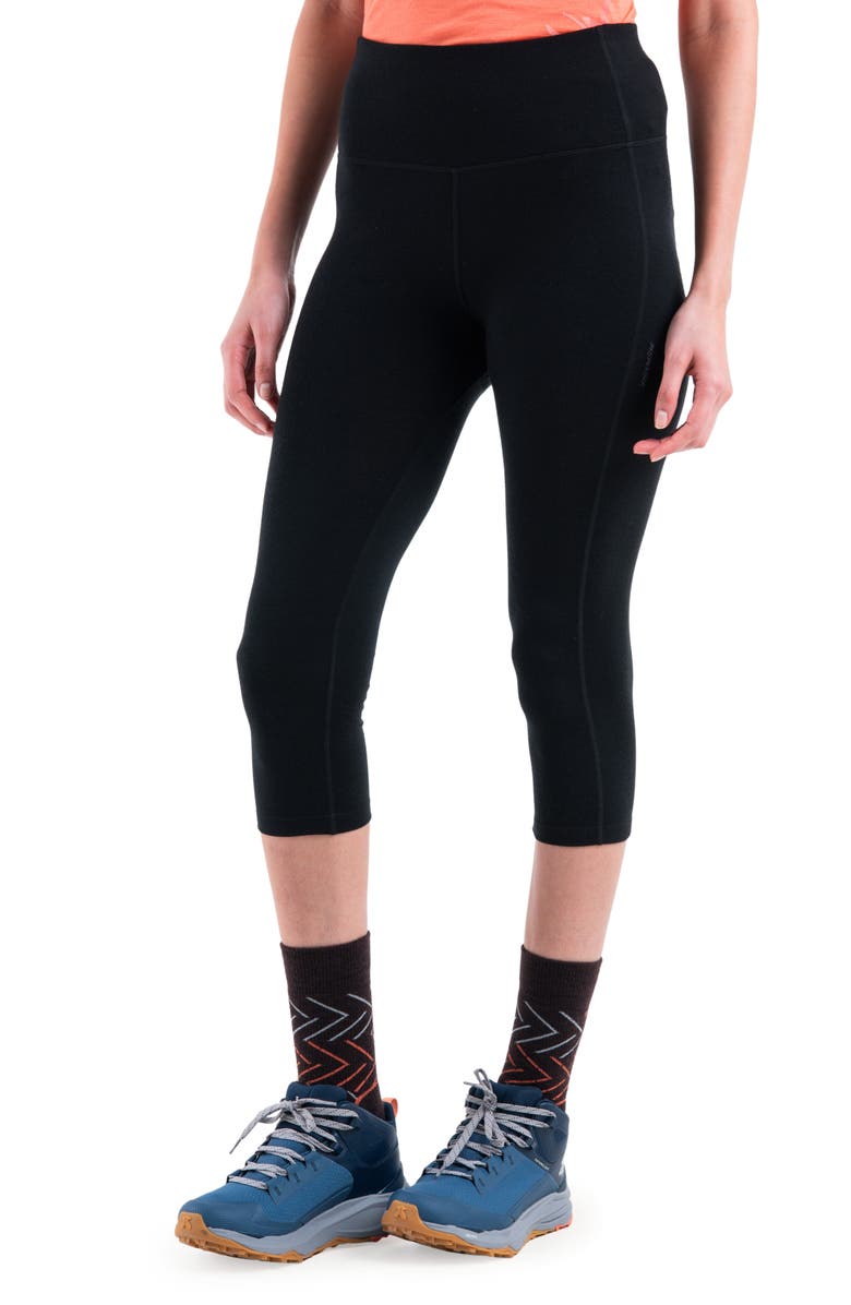Icebreaker Merino 260 Fastray Three-Quarter Tights, Main, color, 