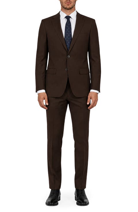 Matteo Slim Fit Wool Suit