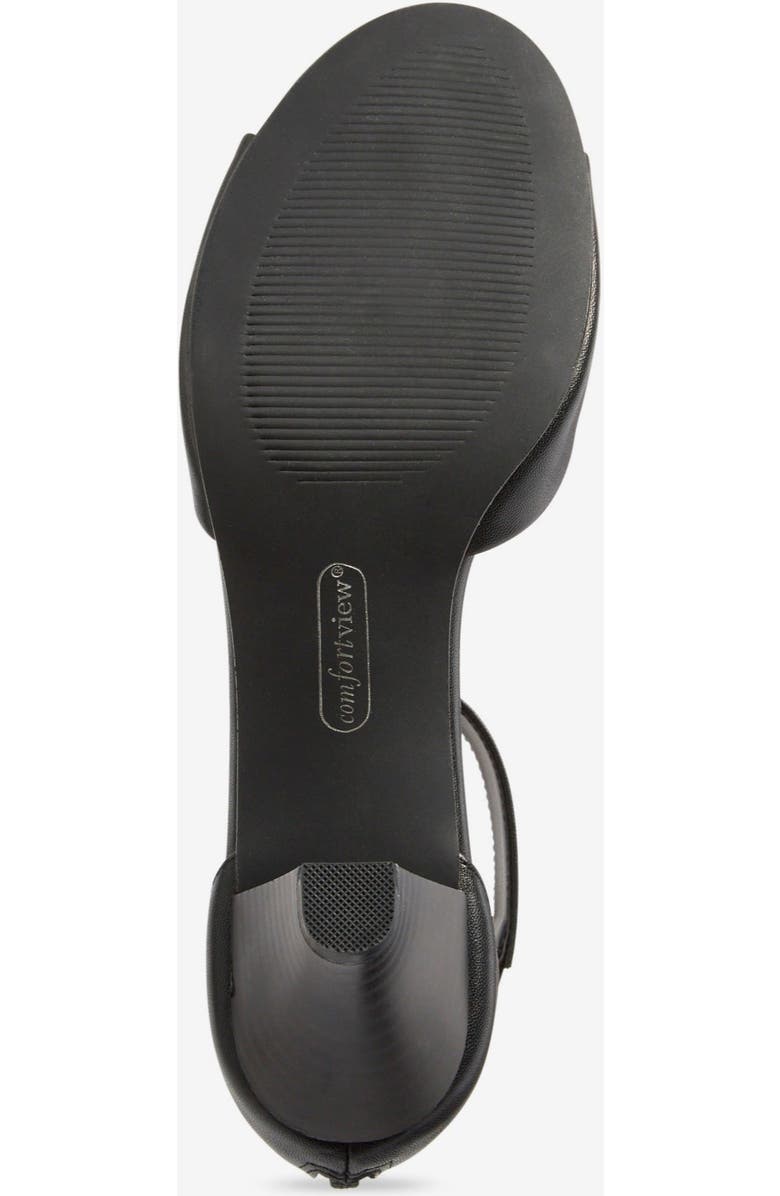 Comfortview The Fallon Sandal, Alternate, color, Black