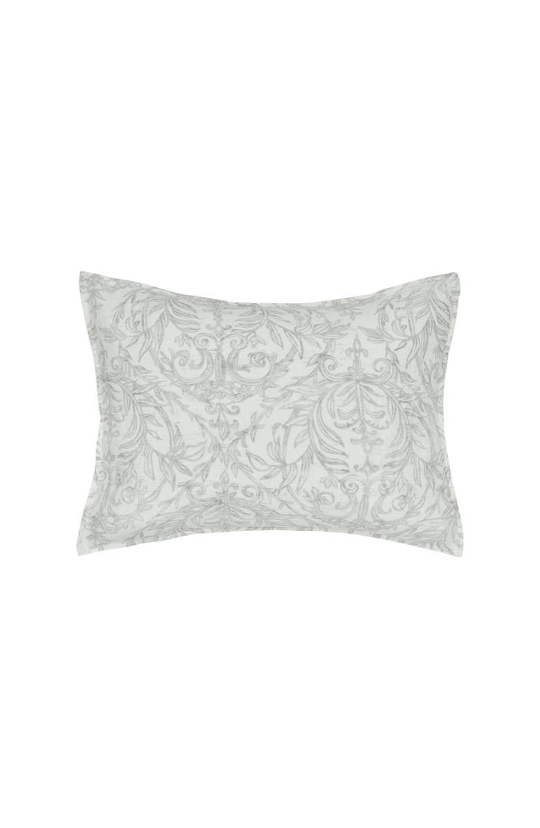ELISABETH YORK Carolina Standard Pillow Sham, Main, color, Grey