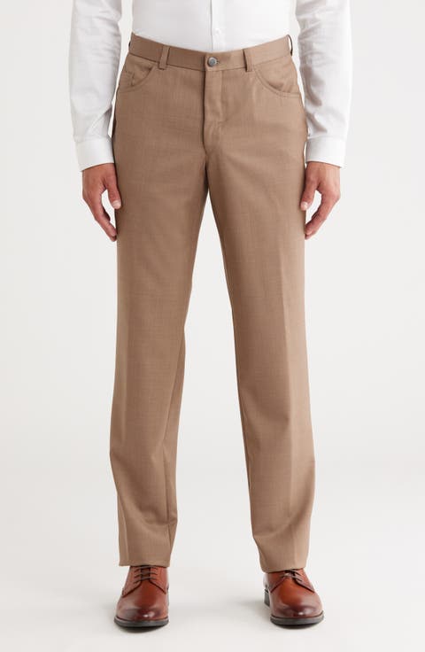 Sage Five-Pocket Trousers