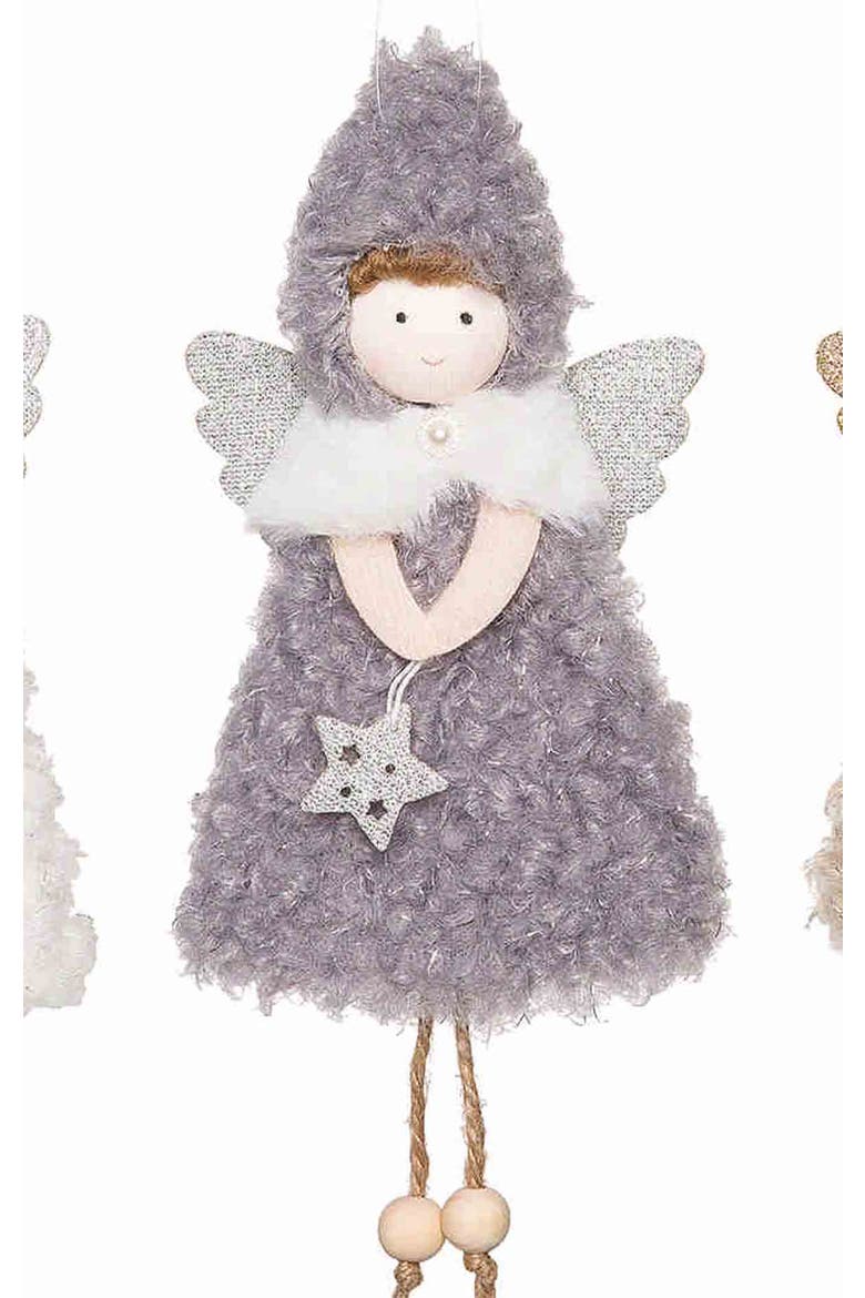 Winter Angels Ornaments A/4, Alternate, color, White