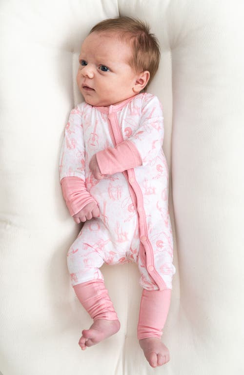 Laree + Co Josiemae Convertible Baby Footie In Multi