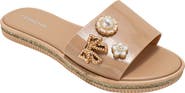 bebe Charm Slide Sandal