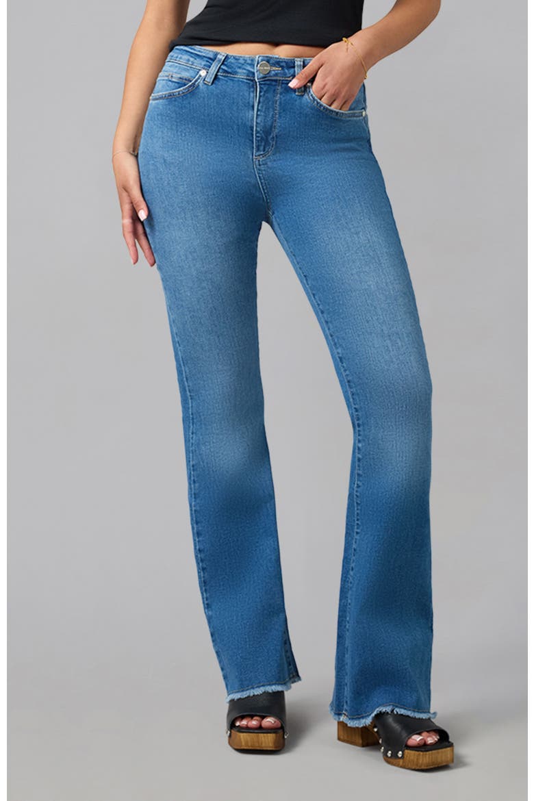 Alice High Rise Flare Jeans, Main, color, Morning Day Light