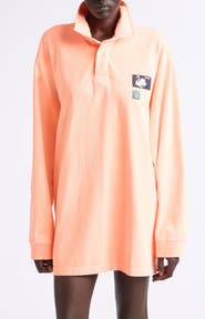 CONNER IVES Neon Organic Cotton Rugby Shirt