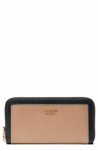 Kate Spade New York morgan colorblock saffiano leather wallet