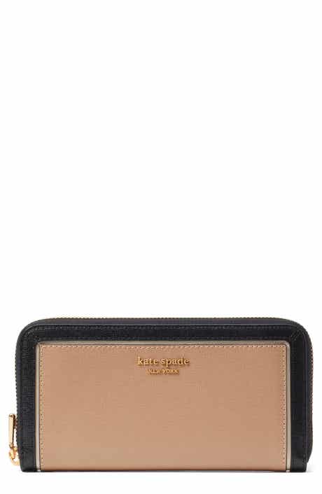 Kate Spade New York morgan colorblock saffiano leather wallet