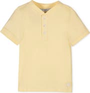 Hope & Henry Kids' Organic Short Sleeve Henley Tee