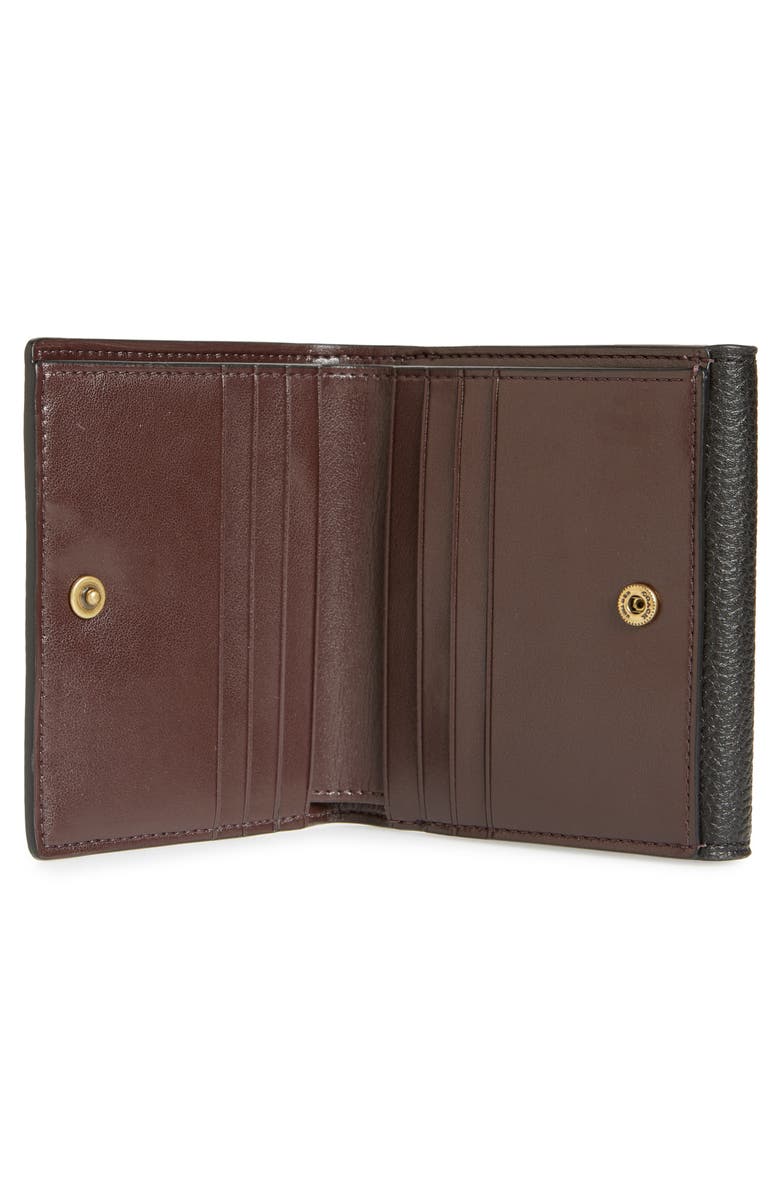 COACH Small Tabby Leather Wallet, Alternate, color,
