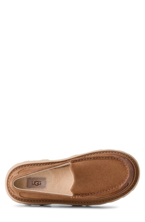 Ugg(r) Ascot Lug Loafer In Brown