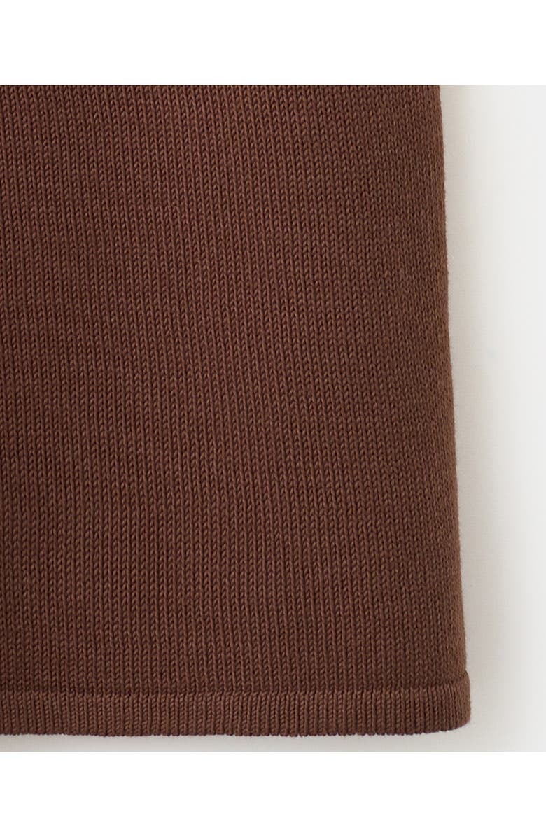 MANGO Cotton Knit Pencil Skirt, Alternate, color, 