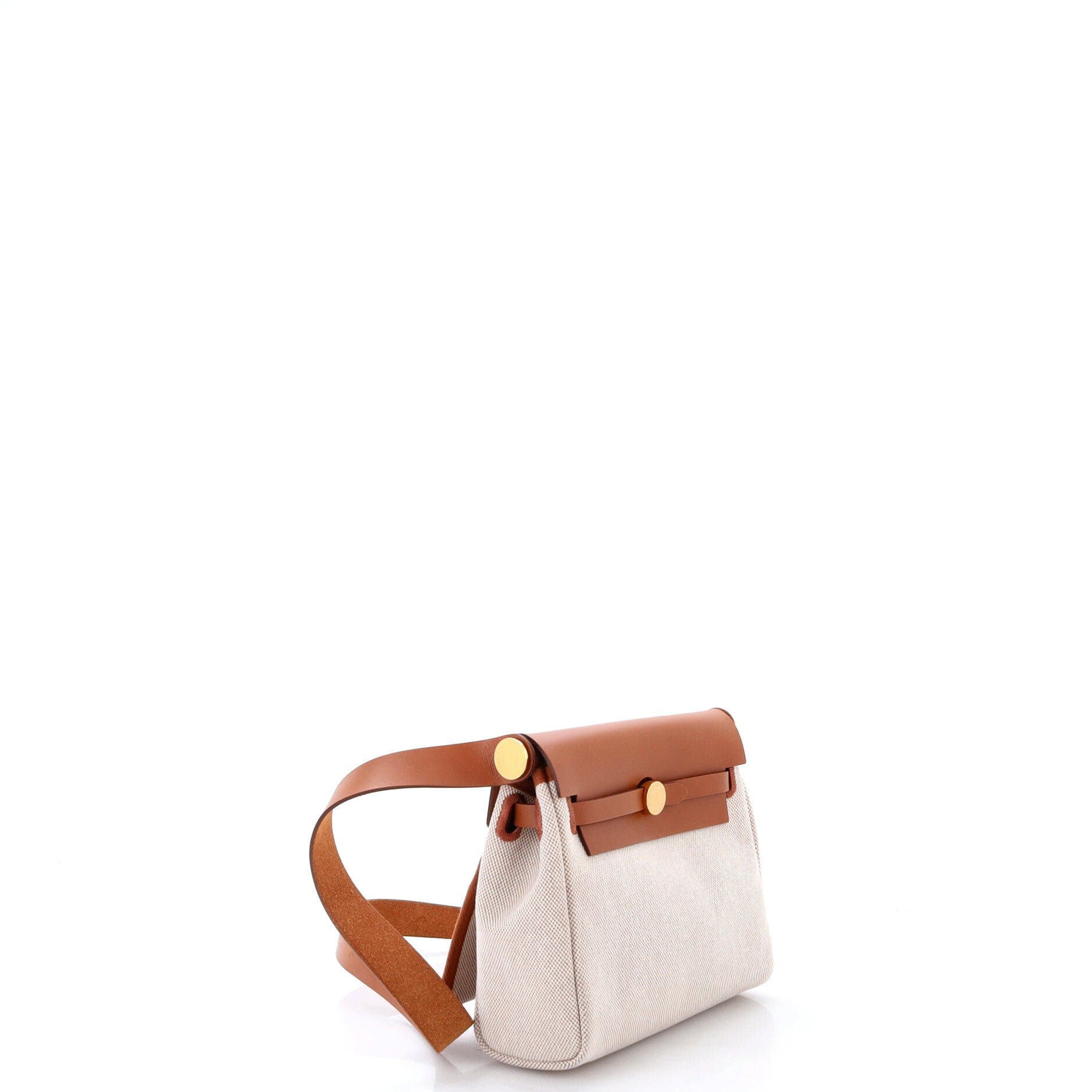 Herbag Zip Toile and Leather 20, Alternate, color, Metallic Gold