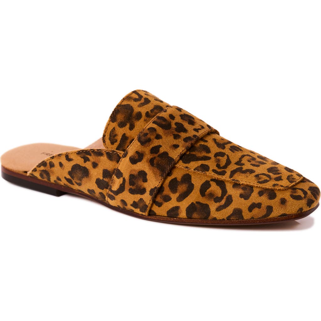 Shop Free People At Ease Loafer In Leopard Suede